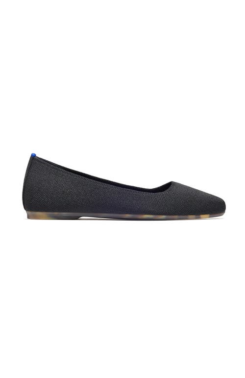 Rothys The Max Square In Black/neutral In Black