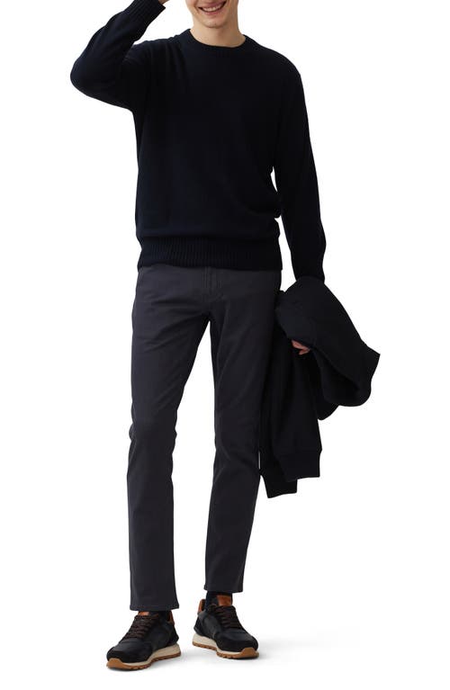 Shop Rodd & Gunn Christchurch Wool & Cashmere Crewneck Sweater In Deep Ocean