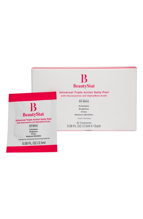 BeautyStat Triple Action One-Step Daily Exfoliating Peel Pad at Nordstrom, Size 30 Count