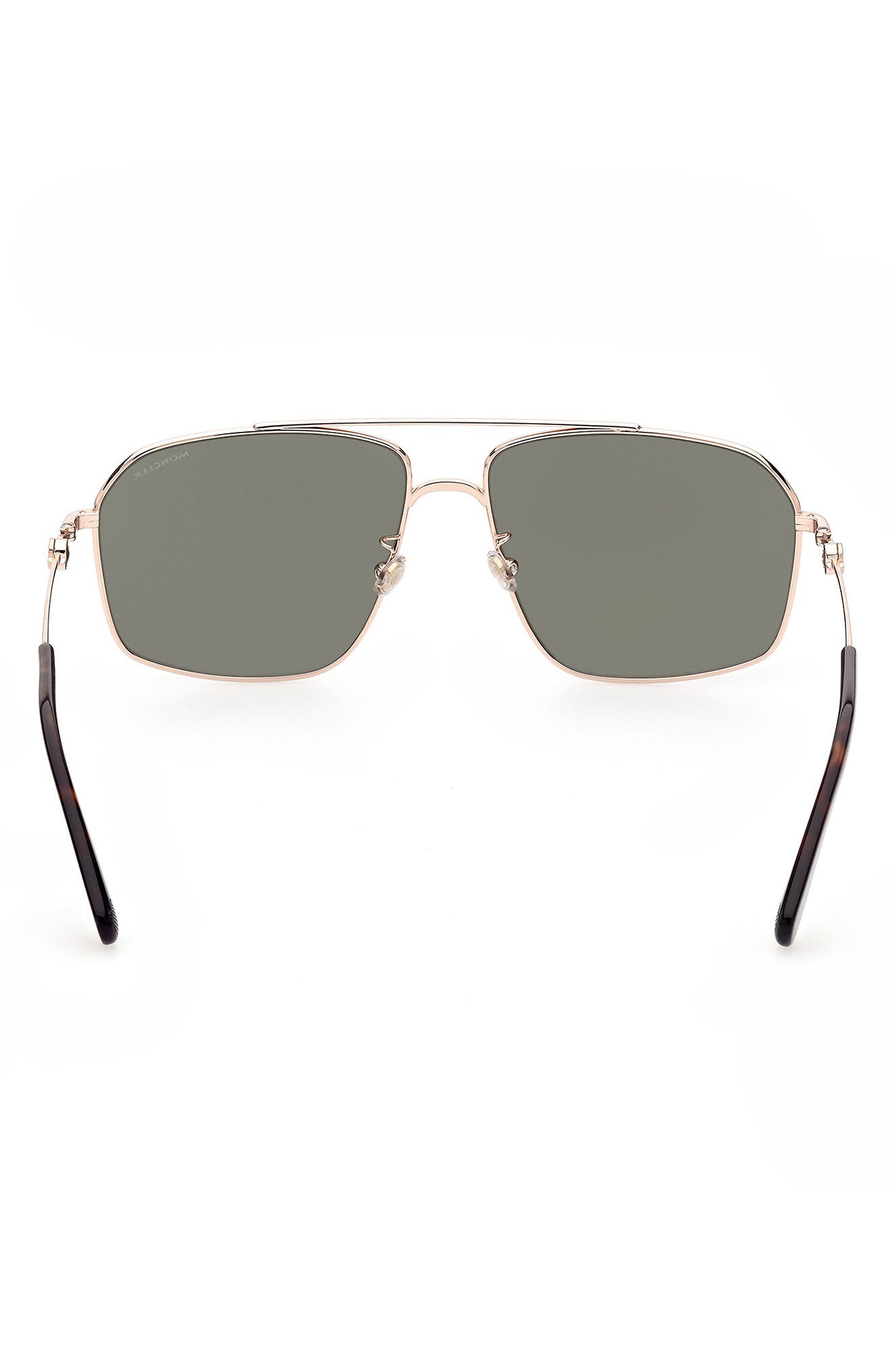 moncler 62mm aviator sunglasses