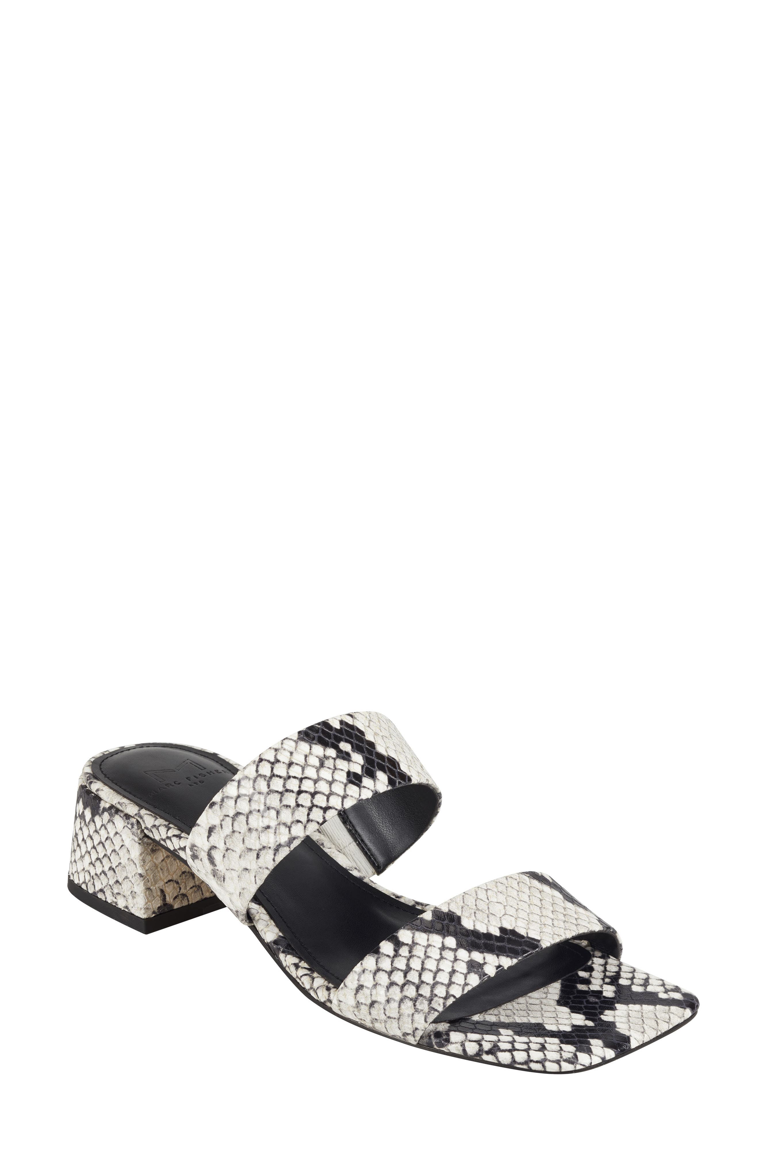 marc fisher snakeskin sandals