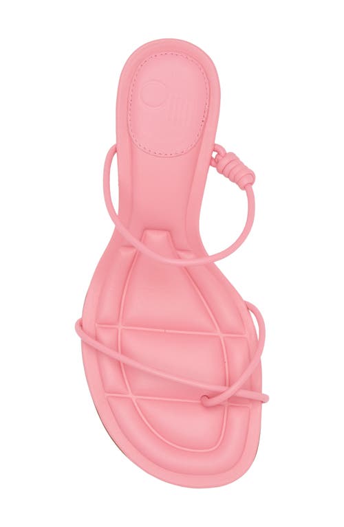Shop Oncept Sydney Rolled Strap Sandal In Prism Pink
