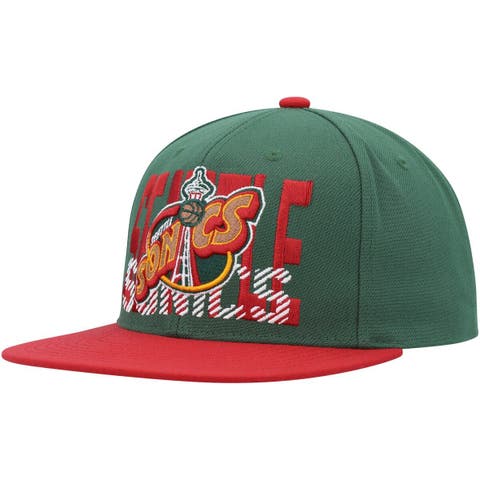 Mitchell & Ness San Francisco 49ers Throwback XL Logo 2T Snapback Hat -  Scarlet/Gold