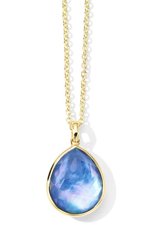Ippolita Rock Candy Teardrop Pendant Necklace in Gold at Nordstrom, Size 18
