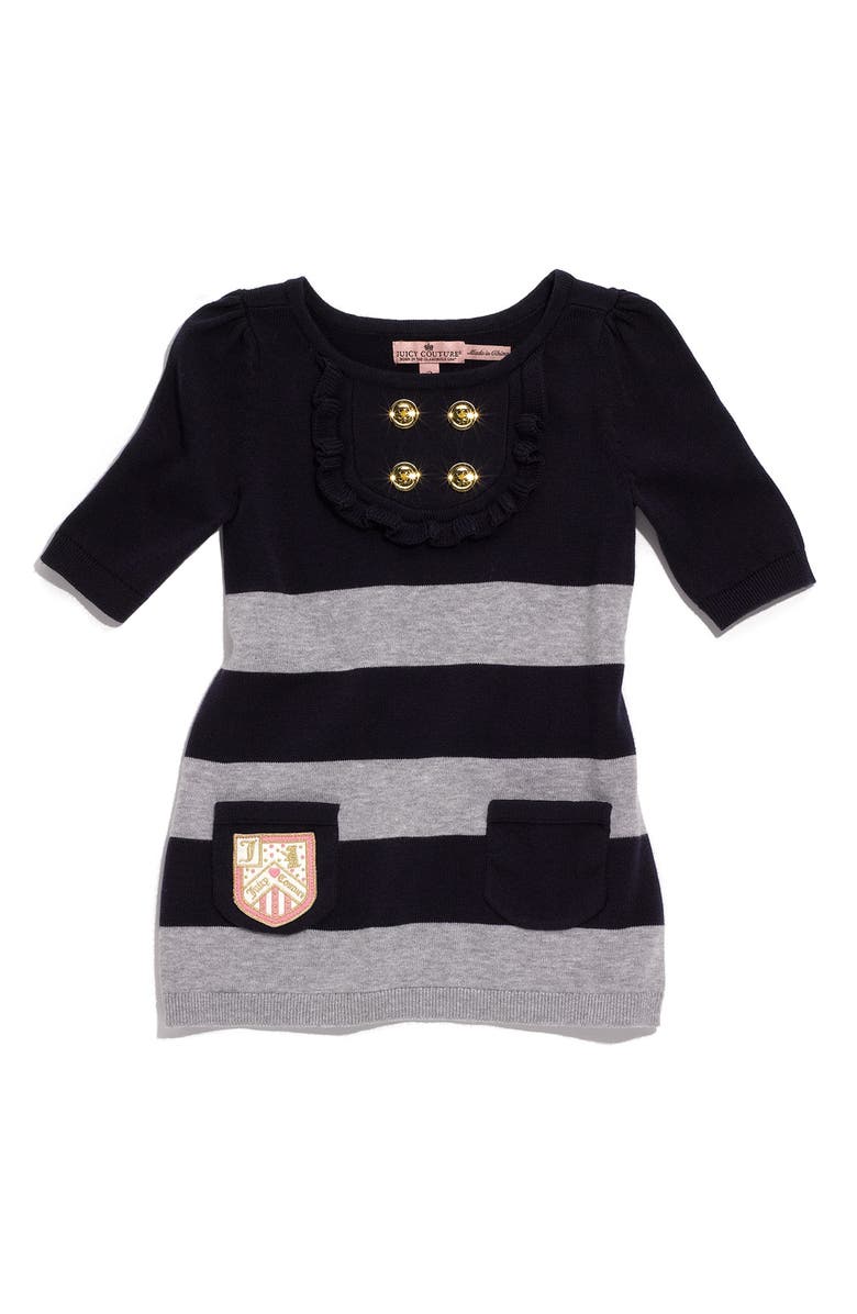 Juicy Couture Stripe Sweater Dress (Toddler) | Nordstrom