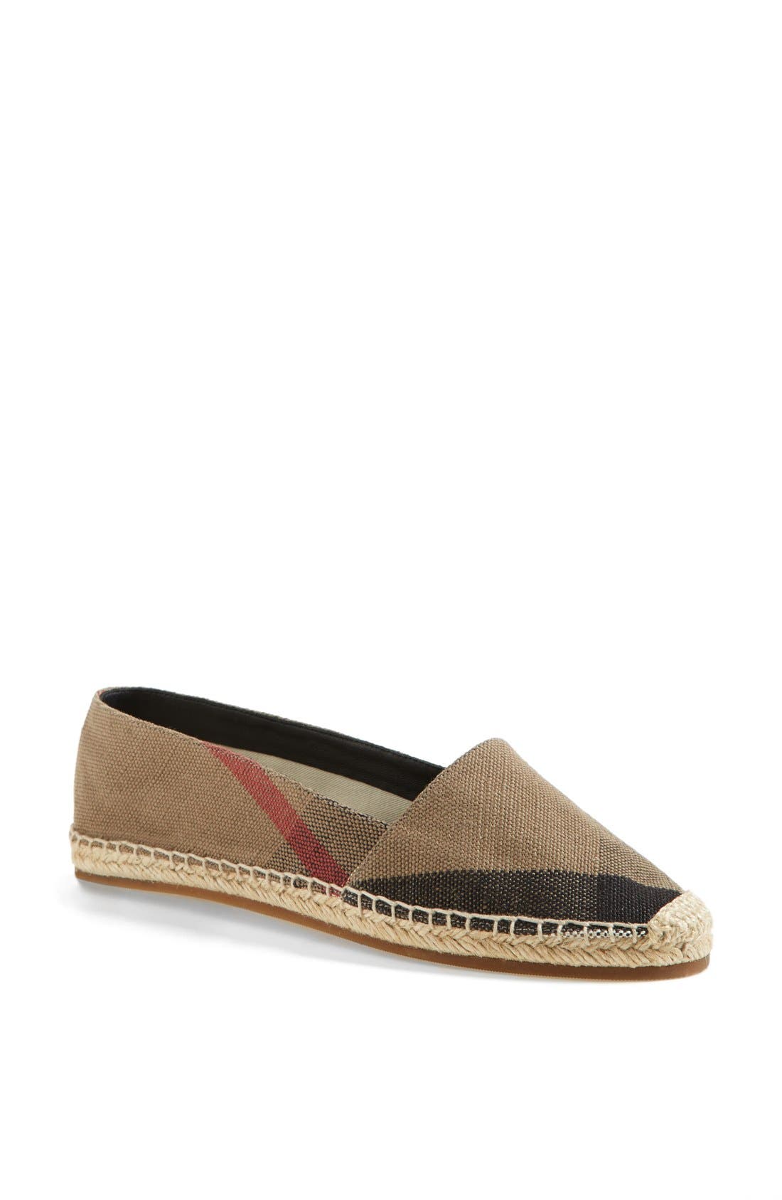 burberry women's espadrilles