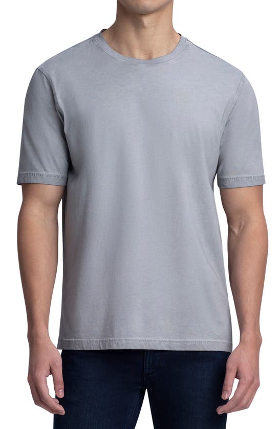 Bugatchi Garment Dyed T-shirt In Platinum