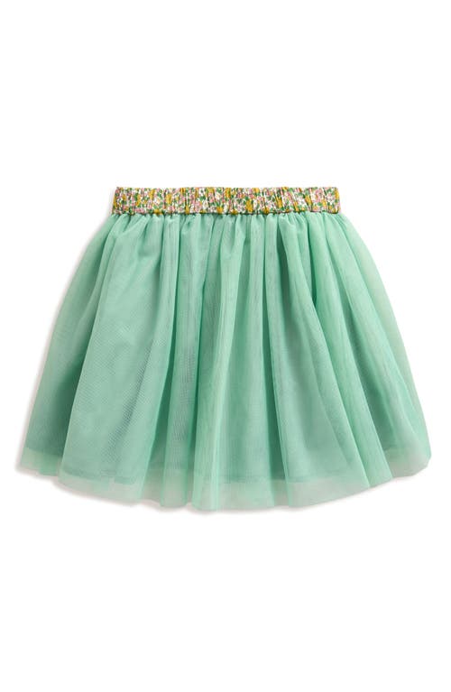 Shop Mini Boden Kids' Fun Tulle Skirt In Blue Frost Rainbows
