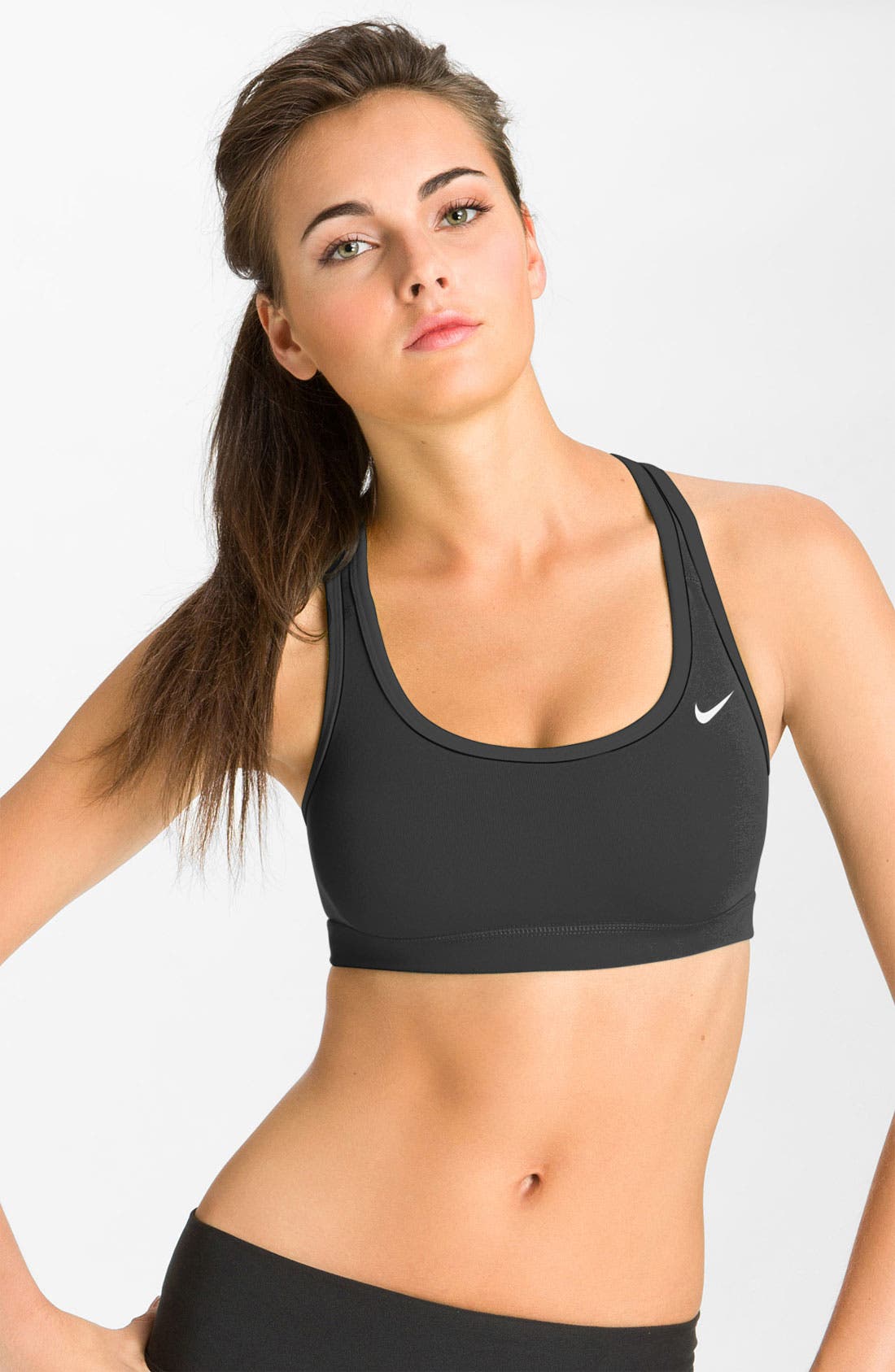 racerback sports bra nike