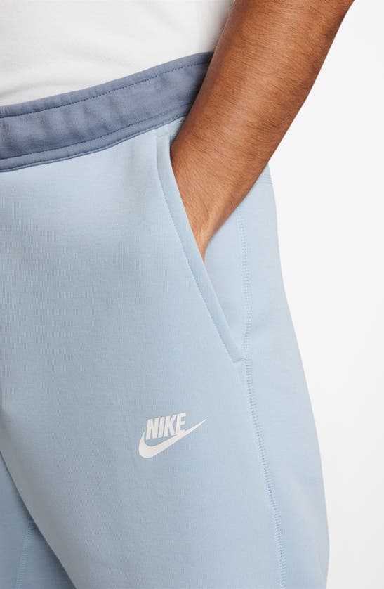 Shop Nike Tech Fleece Joggers In Light Armory Blue/ Ashen Slate