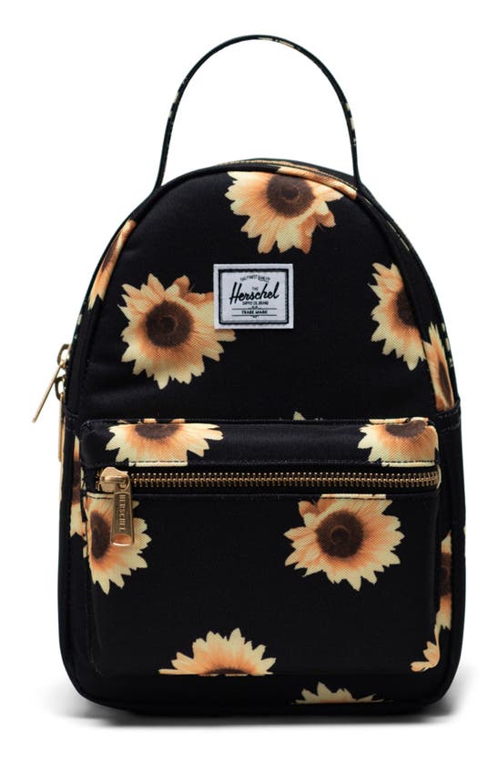 Herschel Supply Co Mini Nova Backpack In Sunflower Field