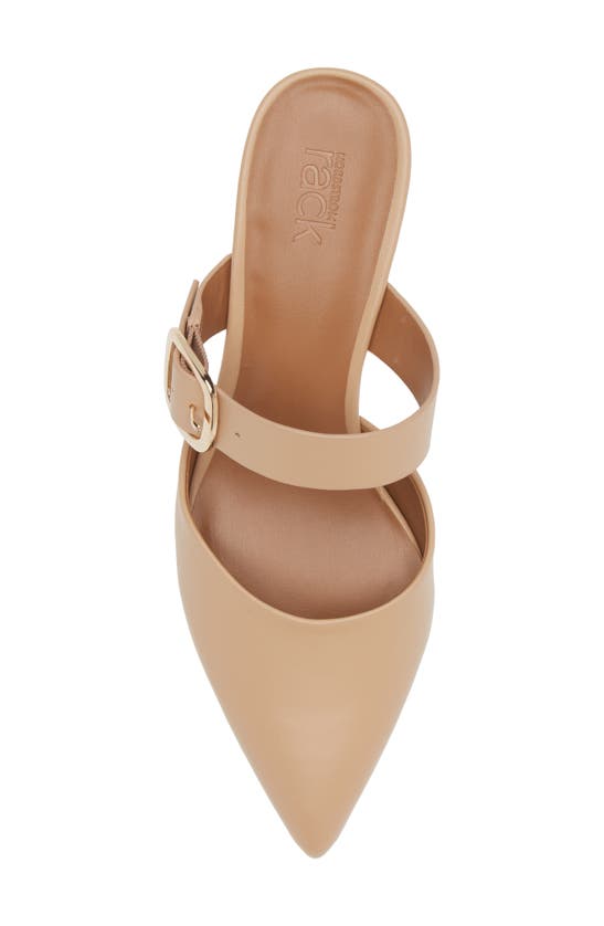Shop Nordstrom Rack Fawn Mule In Tan Candy