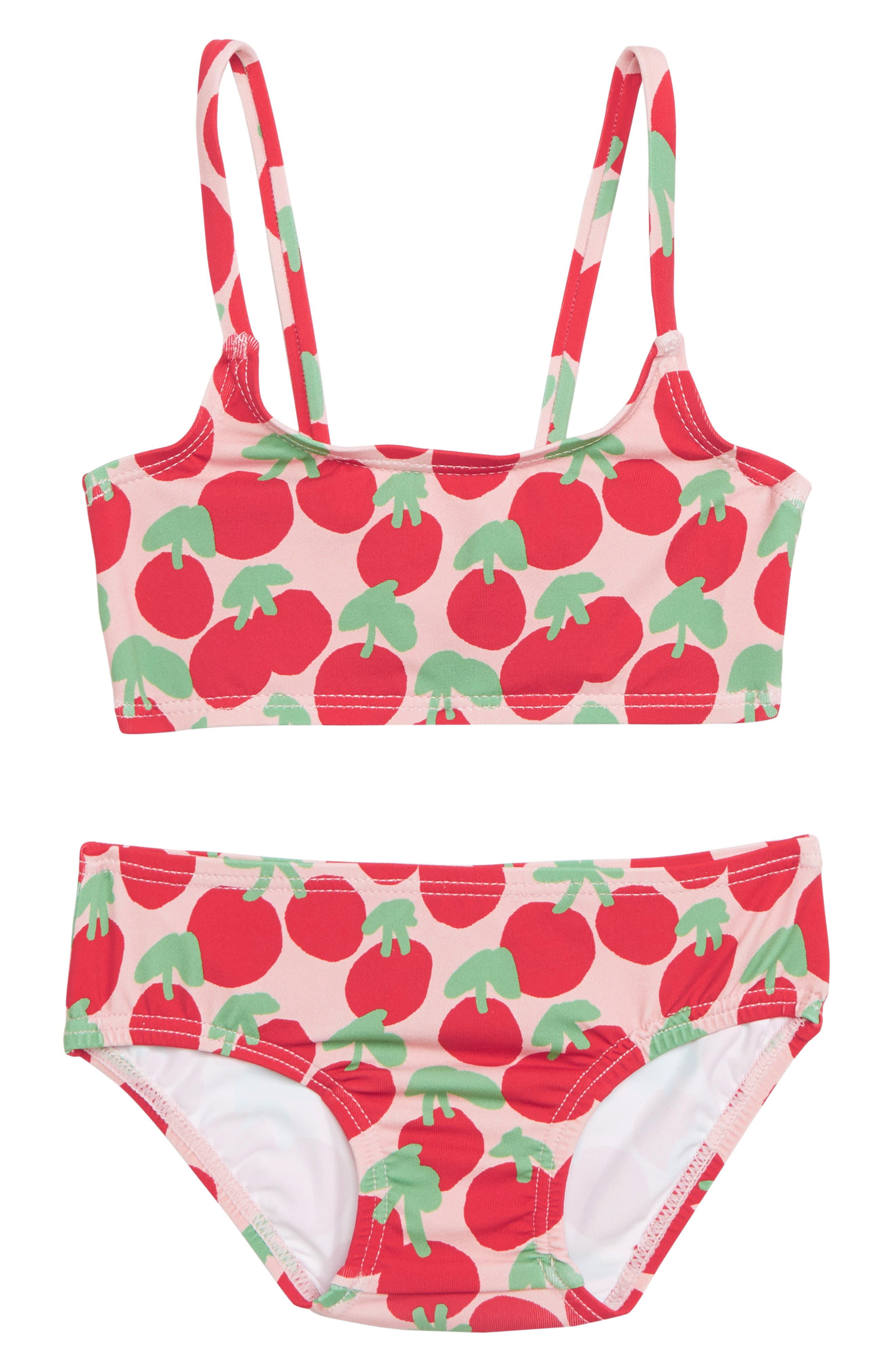 cherry swimsuit two piece