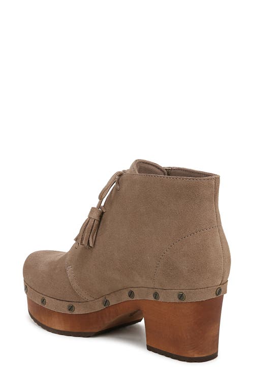Dr. Scholl's Women's Original Chic Lace-up Platform Booties In Taupe