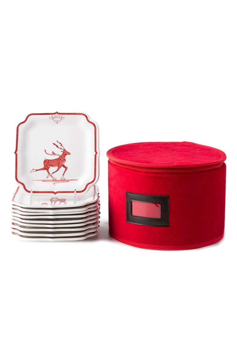 Juliska Reindeer Games Set of 10 Ceramic Party Plates Nordstrom