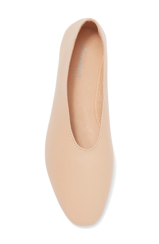 Shop Jeffrey Campbell Romp Flat In Natural