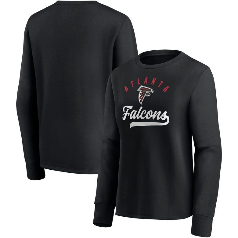 Men's Fanatics Branded Black Atlanta Falcons Extra Point Pullover