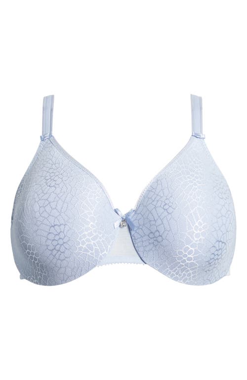 Shop Chantelle Lingerie C Magnifique Underwire Minimizer Bra In Slate Blue