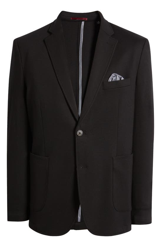Johnston & Murphy Xcflex Knit Blazer In Black