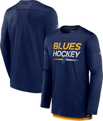 St. Louis Blues Fanatics Branded Bottle Rocket T-Shirt Combo Pack -  Gold/Blue