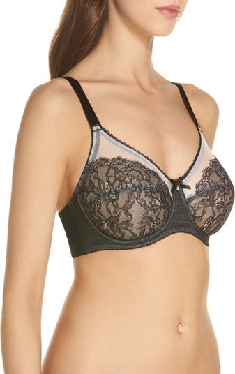 Wacoal Retro Chic Full Figure Unlined Lace Underwire Bra, Rose Dust, Size  36G, from Soma