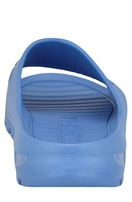 Shop Tommy Hilfiger Gager Slide Sandal In Medium Blue