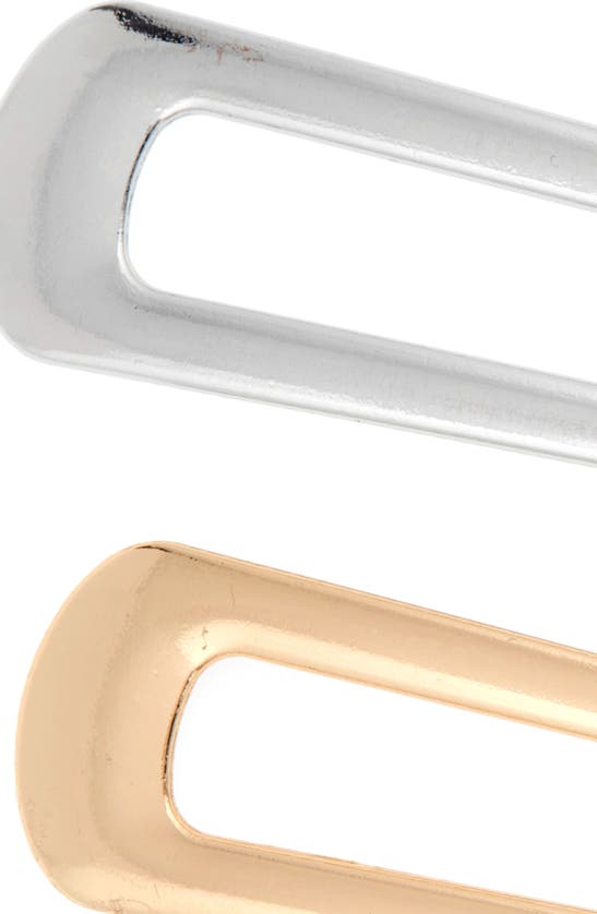 Shop Tasha 2-pack Assorted Chignon Clip In Gold Silver
