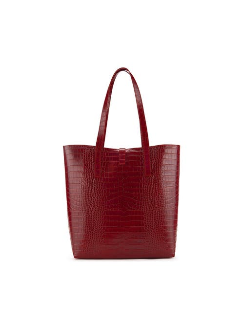 Teddy Blake Nina Croco 12" In Darkred