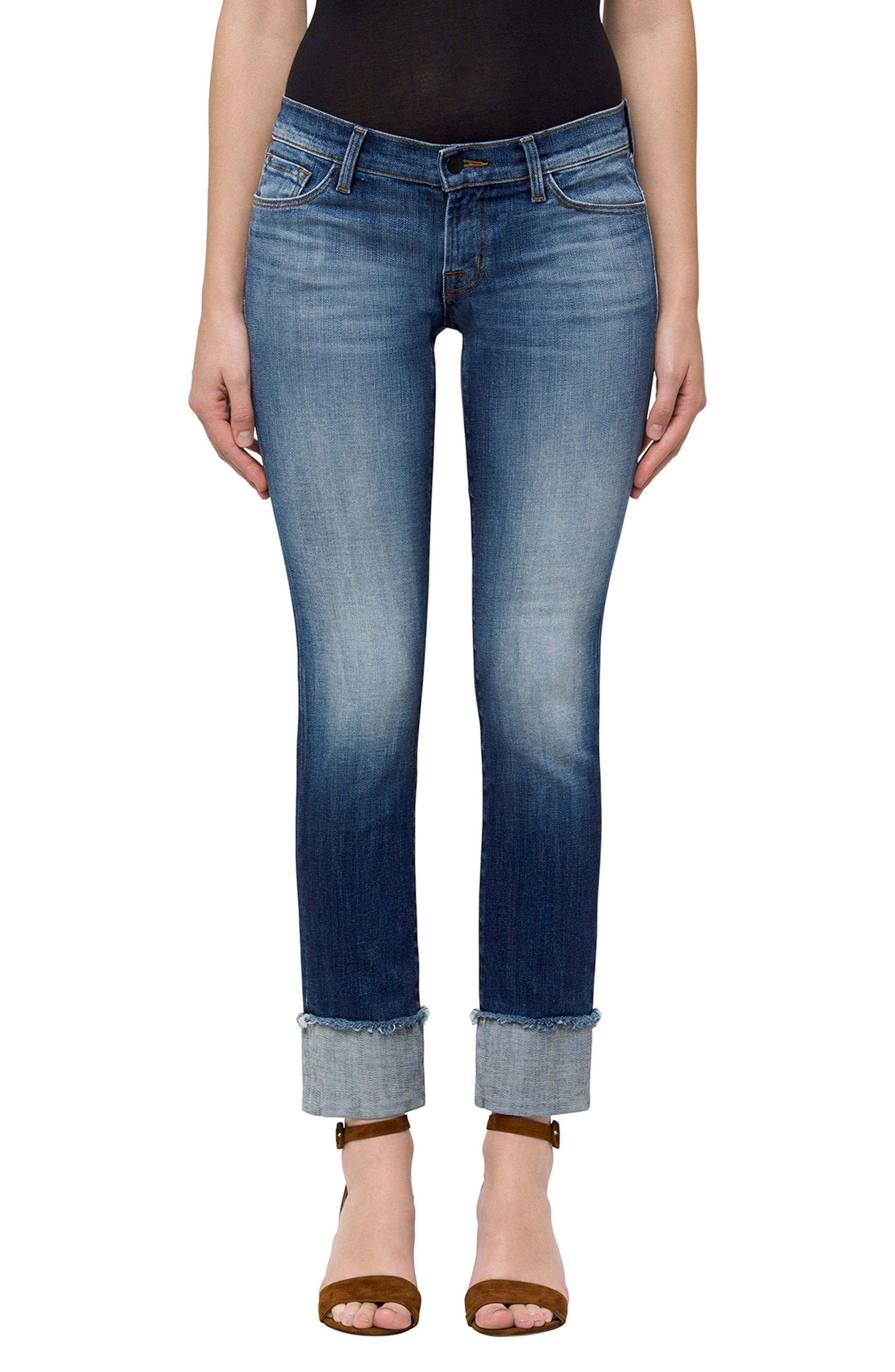 J Brand Cuffed Hipster Low Rise Jeans Nordstrom Rack