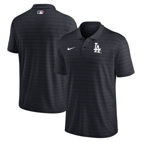 Los Angeles Dodgers Nike Franchise Performance Polo - Black