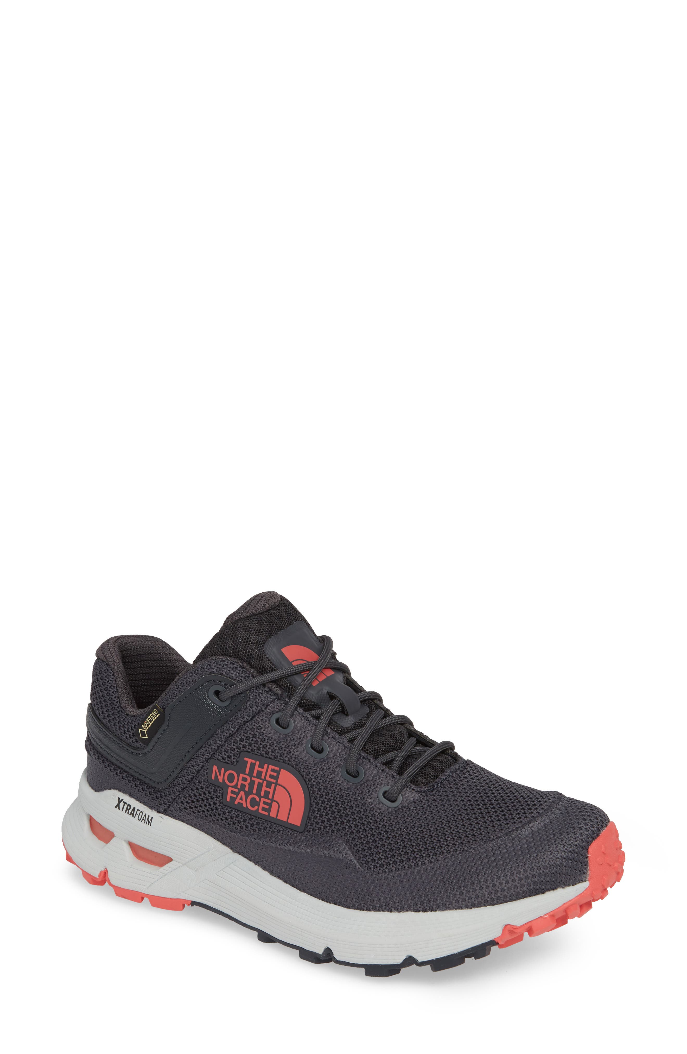 The North Face Safien Gore-Tex Waterproof Hiking Sneaker, Grey