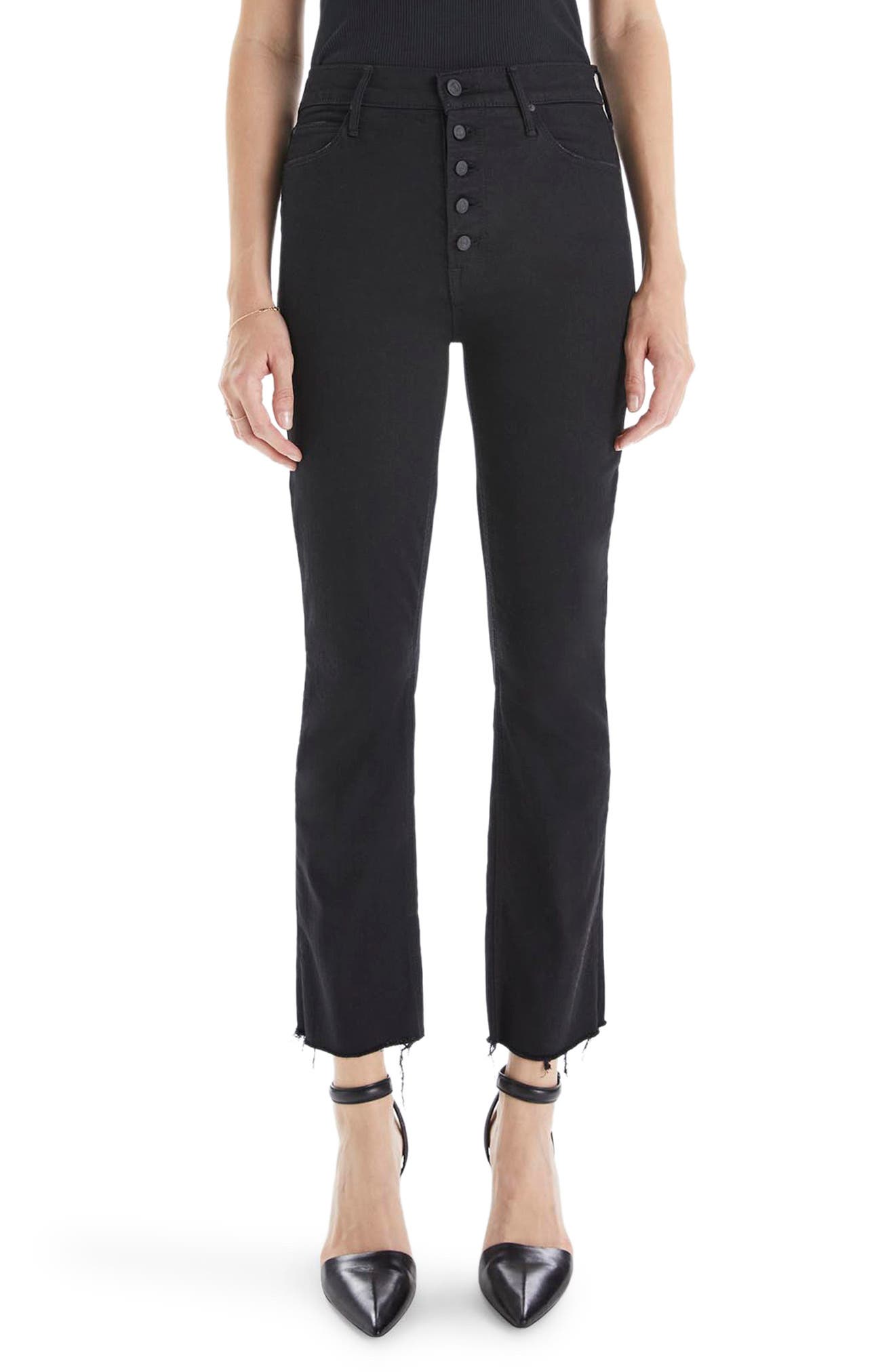 mother the dazzler slim straight jeans