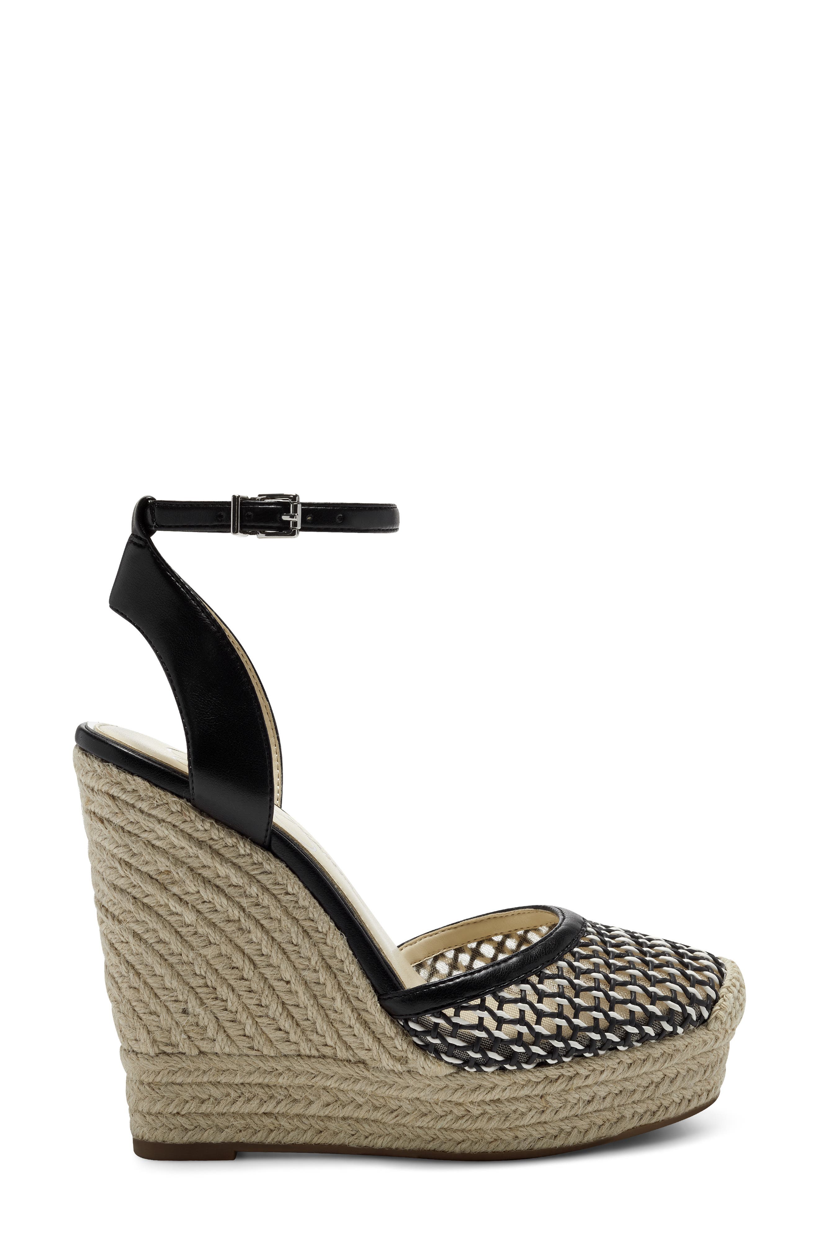 black strap espadrilles