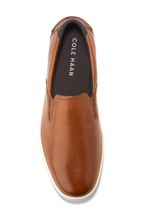 Shop Cole Haan Nantucket Slip-on Sneaker In Ch British Tan/ivory