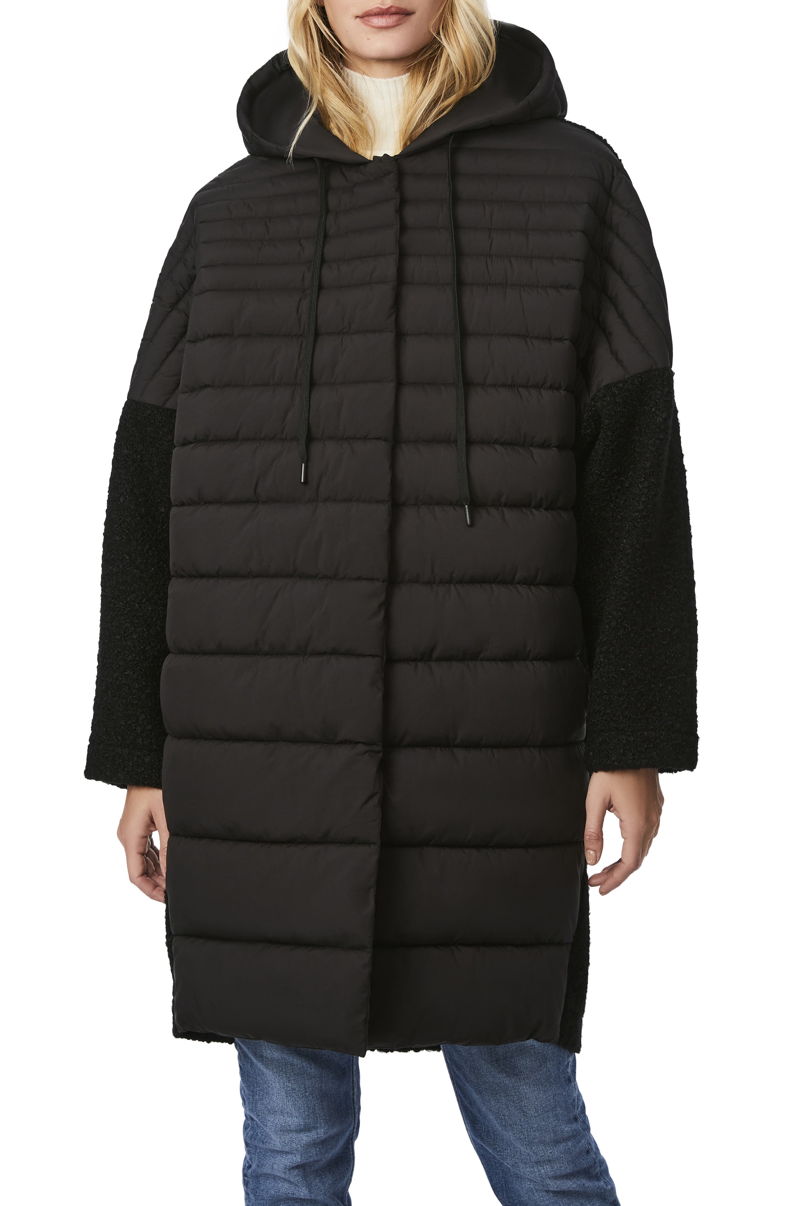 bernardo hooded puffer coat