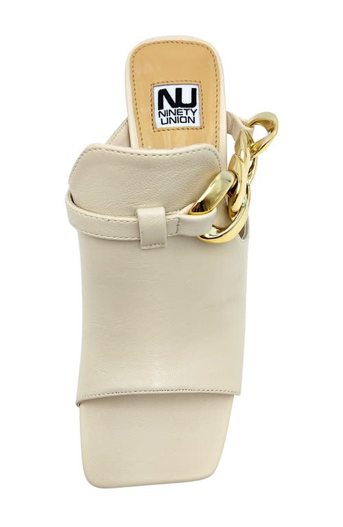 Ninety Union Ryder Open Toe Pump In Ivory