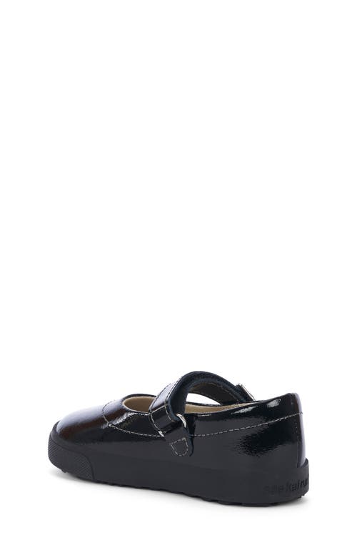 Shop See Kai Run Kids' Lucia Mary Jane In Black Patent