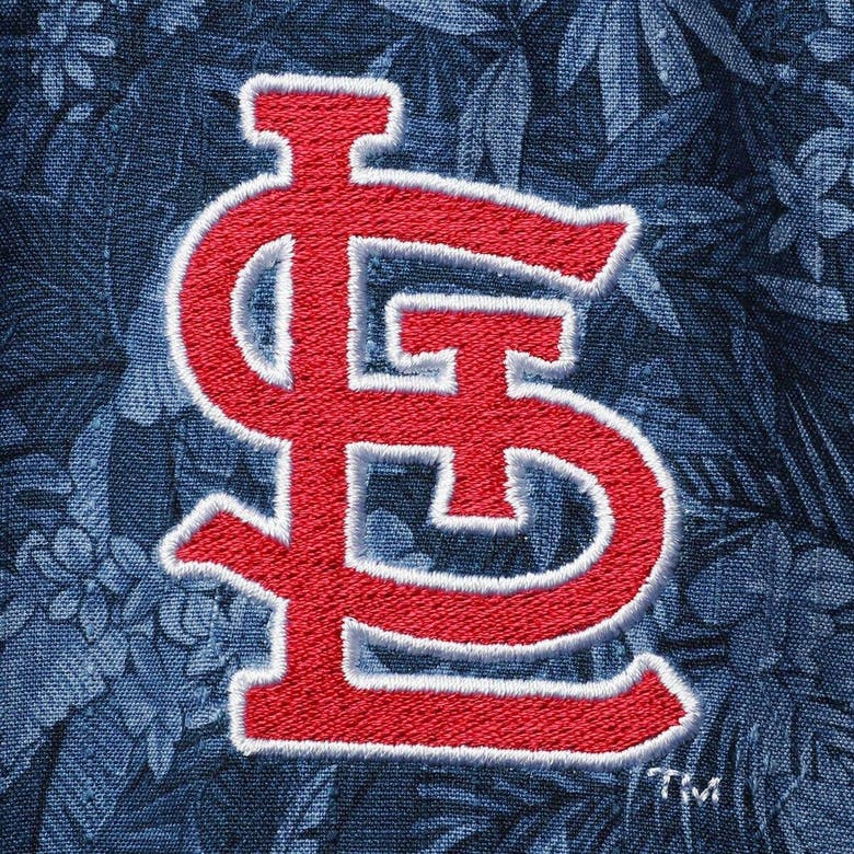 St Louis Cardinals Tommy Bahama Sport Pina Plazzo Silk Camp Black