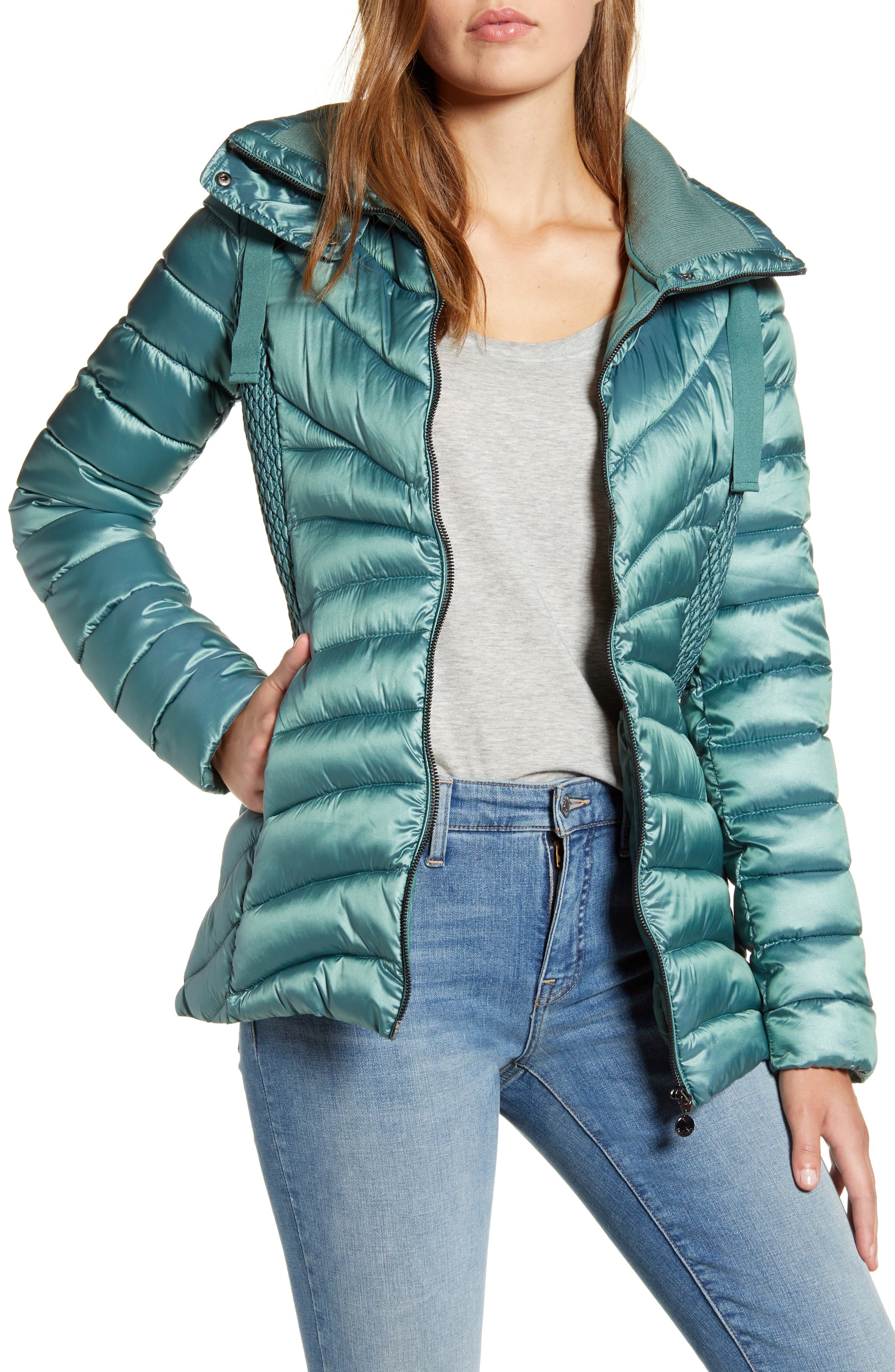 bernardo packable water resistant puffer jacket