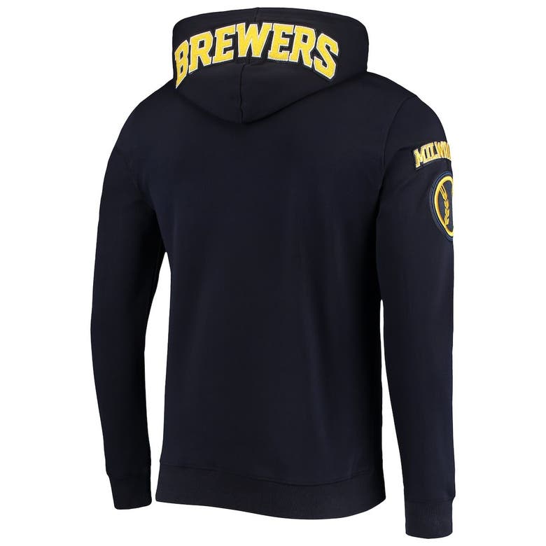 Men's Pro Standard Navy Milwaukee Brewers Team Logo T-Shirt