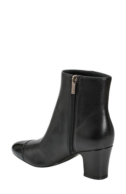 Shop Marc Fisher Ltd Aleea Cap Toe Bootie In Black