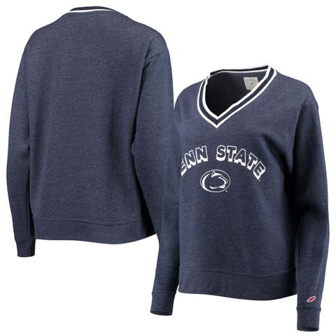 Women's League Collegiate Wear Ash Louisville Cardinals 1636 Boxy Pullover Sweatshirt Size: Large