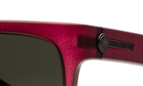 Shop Electric X Jason Momoa Knoxville Xl Polarized Keyhole Sunglasses In Matte Boars Blood/grey Polar