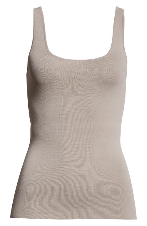 Totême Compact Knit Tank In Dove