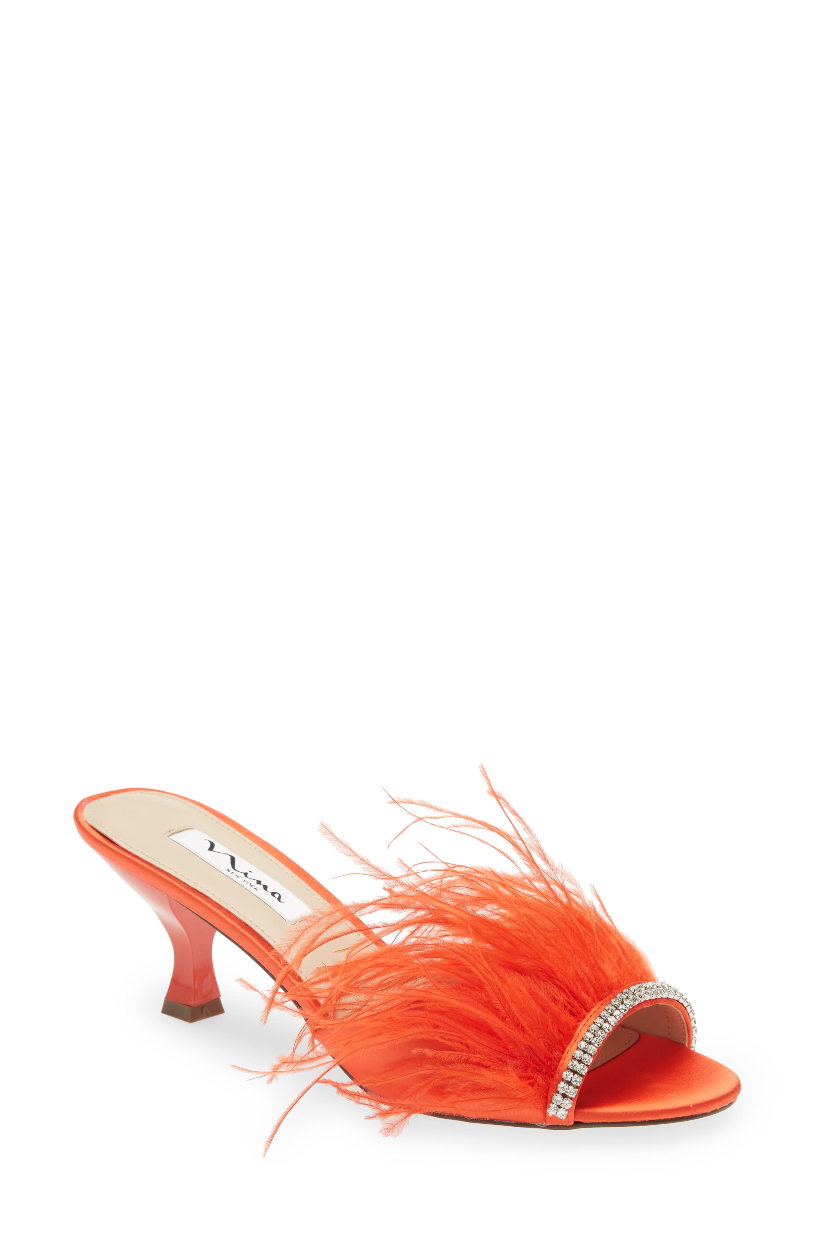 nina feather shoes