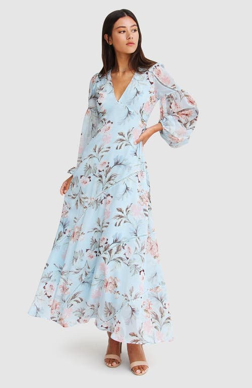 Shop Belle & Bloom In Your Dreams Maxi Dress In Light Blue