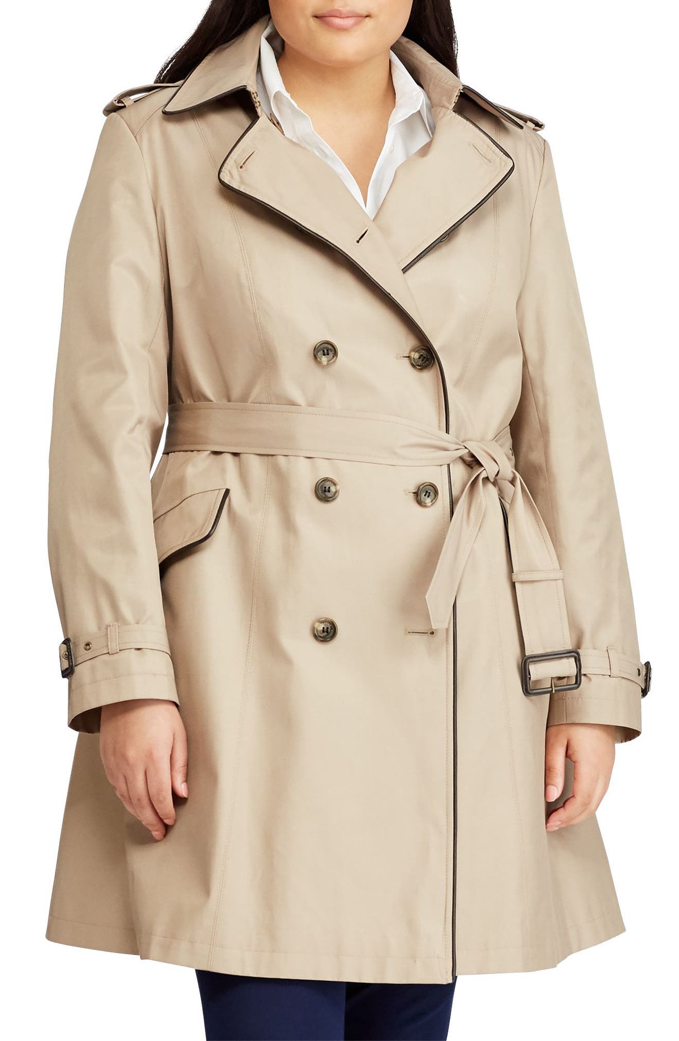 ralph lauren coats plus size