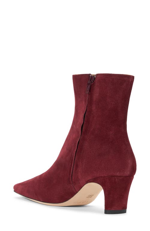 Shop Staud Wally Bootie In Pinot