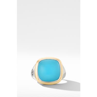 David Yurman Albion Ring With 18K Gold And Semiprecious Stone