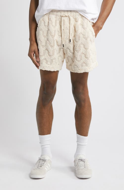 Atlas Net Shorts in Off White